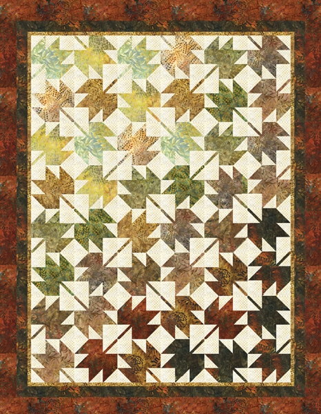 Jeweled Leaves (Robert Kaufman Fabrics)