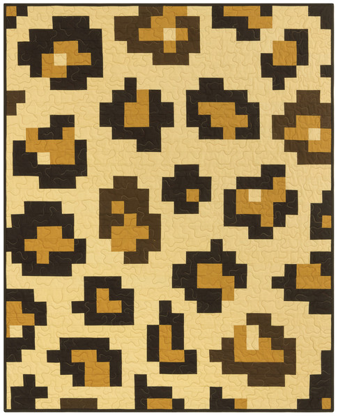 Leopard Spots Free Pattern: Robert Kaufman Fabric Company