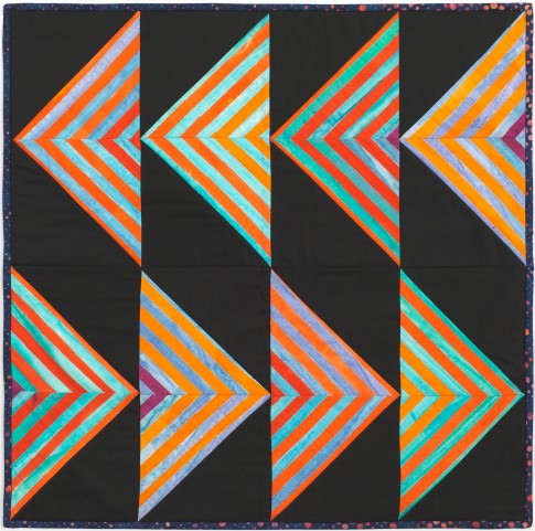 Striped Ribbon Star Designer Pattern: Robert Kaufman Fabric Company