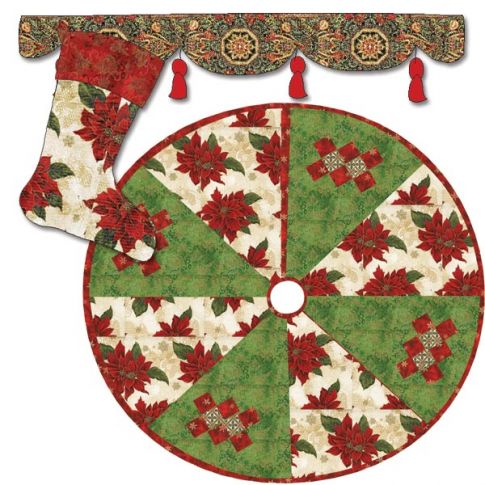 Holiday Flourish Accessories Designer Pattern: Robert Kaufman Fabric ...