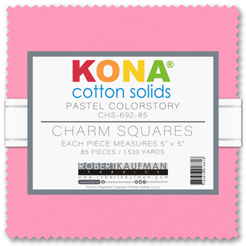 Kona cotton solid 12 x 12 in. precut - Maydel