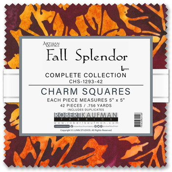 Artisan Batiks: Fall Splendor by Lunn Studios - Complete Collection Charm Squares