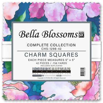 Bella Blossoms by Studio RK - Complete Collection Charm Squares