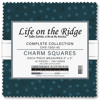 Life on the Ridge by Julie Letvin - Complete Collection Charm Squares