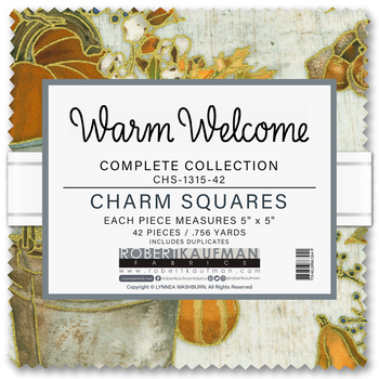 Warm Welcome by Lynnea Washburn - Complete Collection Charm Squares