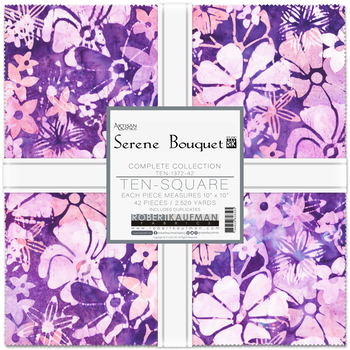 Artisan Batiks: Serene Bouquet by Studio RK - Complete Collection Ten Squares