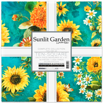 Sunlit Garden by Lauren Wan - Complete Collection Ten Squares