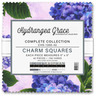 Hydrangea Grace by Studio RK - Complete Collection Charm Squares