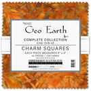 Pattern Artisan Batiks: Geo Earth by Lunn Studios - Complete Collection Ten Square 