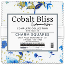 Pattern Cobalt Bliss by Lauren Wan - Complete Collection Charm Square 