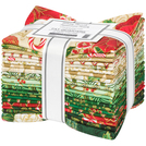 Pattern Holiday Flourish-Peppermint Twist by Studio RK - Pine Colorstory Fat Quarter Bundle 