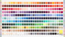 Robert Kaufman Fabrics: Kona® Printed Color Chart: Digitally Printed ...