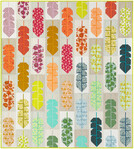 Pattern Leafy Quilt Kit by Elizabeth Hartman feat. Sunroom 