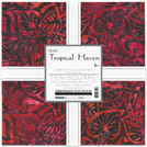Pattern Artisan Batiks: Tropical Haven by Lunn Studios - Complete Collection Ten Square