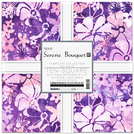 Pattern Artisan Batiks: Serene Bouquet by Studio RK - Complete Collection Ten Squares 