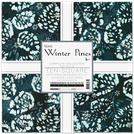 Pattern Artisan Batiks: Winter Pines by Lunn Studios - Complete Collection Ten Squares 