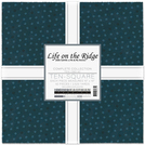 Pattern Life on the Ridge by Julie Letvin - Complete Collection Ten Squares 