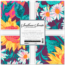 Pattern Sunflower Sonata by Lola & Bek - Complete Collection Ten Square 